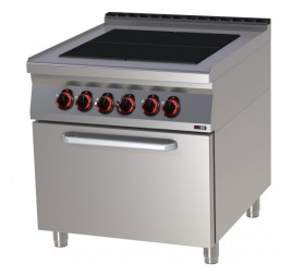 4 főzőlapos RedFox elektromos tűzhely elektromos, statikus sütővel